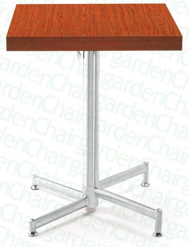 CGF-46  榄管折叠方台 Square folding table(with LARM shape base)